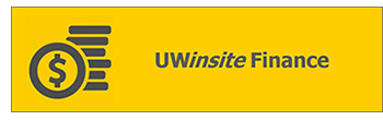 UWinsite Finance button