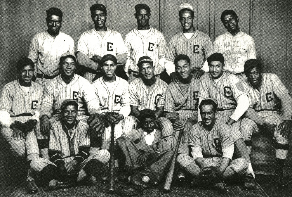 The Chatham Coloured All-Stars are pictured in their 1934 Championship photo.