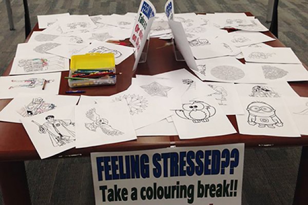 colouring station