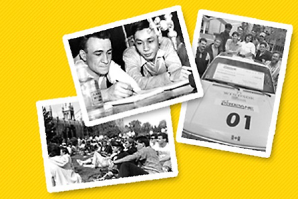 snapshots from University&#039;s 50-year history