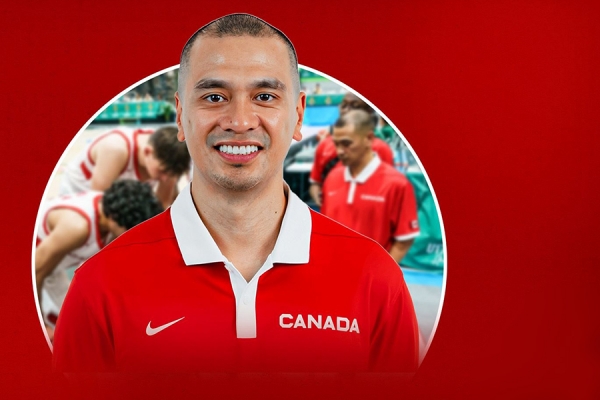 Chris Cheng in Team Canada kit