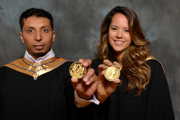 Mohamed Aboelnga and Michelle Guerrero