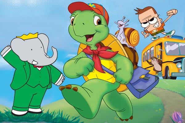 images of Babar, Franklin, and Sidekick
