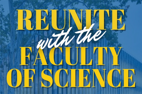 Reunite with the Faculty of Science