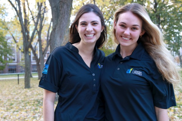 Julia Borsatto, UWindsor clinical neuropsychology graduate student, and Laura Pineault (B.Sc. 2016) are associate directors of Aphasia Friendly Canada.
