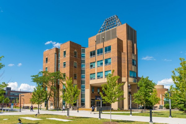 The University of Windsor&#039;s Odette School of Business is pictured in this file photo.